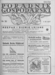 Poradnik Gospodarski. Pismo Tygodniowe. 1937.09.05 R.48 nr36