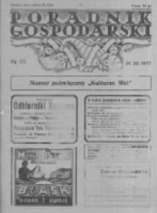 Poradnik Gospodarski. Pismo Tygodniowe. 1937.12.26 R.48 nr52