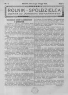 Rolnik Sp&oacute;łdzielca. 1925.02.08 R.2 nr3