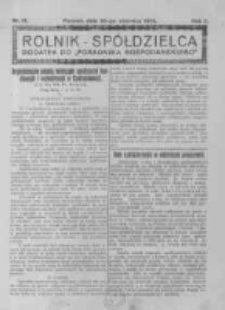 Rolnik Sp&oacute;łdzielca. 1925.06.28 R.2 nr13
