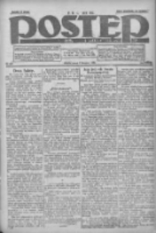 Postęp: dziennik chrześcijański i narodowy: wychodzi w Poznaniu 1924.11.05 R.35 Nr256