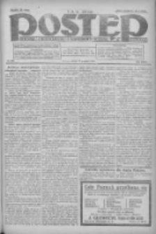 Postęp: dziennik chrześcijański i narodowy: wychodzi w Poznaniu 1924.12.13 R.35 Nr288