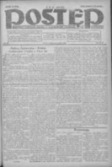 Postęp: dziennik chrześcijański i narodowy: wychodzi w Poznaniu 1924.12.23 R.35 Nr296