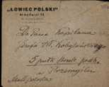 Odpowiedź z dnia 11 września 1924 r. na list J. W. Kobylańskiego