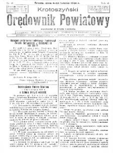 Krotoszyński Orędownik Powiatowy 1931.02.04 R.56 Nr10