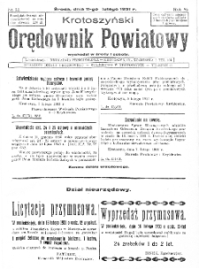 Krotoszyński Orędownik Powiatowy 1931.02.11 R.56 Nr12