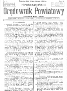 Krotoszyński Orędownik Powiatowy 1931.02.18 R.56 Nr14