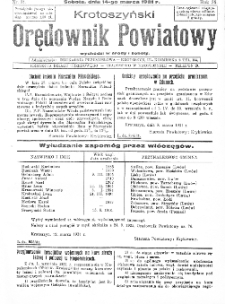 Krotoszyński Orędownik Powiatowy 1931.03.14 R.56 Nr21