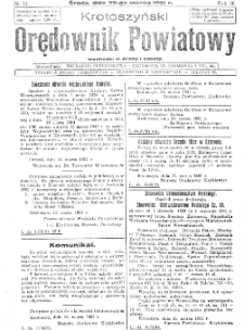 Krotoszyński Orędownik Powiatowy 1931.03.25 R.56 Nr24
