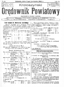 Krotoszyński Orędownik Powiatowy 1931.04.11 R.56 Nr29