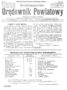 Krotoszyński Orędownik Powiatowy 1931.04.22 R.56 Nr32