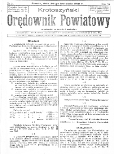 Krotoszyński Orędownik Powiatowy 1931.04.29 R.56 Nr34