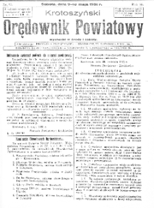 Krotoszyński Orędownik Powiatowy 1931.05.09 R.56 Nr37