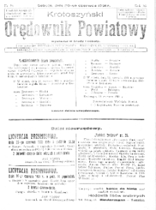 Krotoszyński Orędownik Powiatowy 1931.06.20 R.56 Nr49