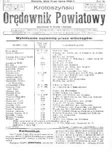 Krotoszyński Orędownik Powiatowy 1931.07.11 R.56 Nr55
