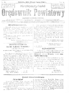 Krotoszyński Orędownik Powiatowy 1931.07.25 R.56 Nr58
