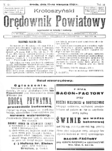 Krotoszyński Orędownik Powiatowy 1931.08.19 R.56 Nr65