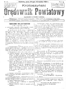 Krotoszyński Orędownik Powiatowy 1931.08.22 R.56 Nr66