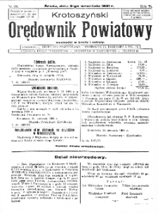 Krotoszyński Orędownik Powiatowy 1931.09.02 R.56 Nr69