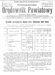 Krotoszyński Orędownik Powiatowy 1931.09.23 R.56 Nr75