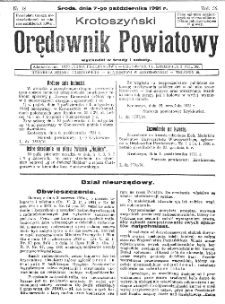 Krotoszyński Orędownik Powiatowy 1931.10.07 R.56 Nr78