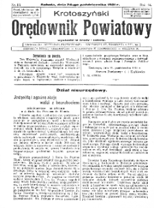 Krotoszyński Orędownik Powiatowy 1931.10.24 R.56 Nr83