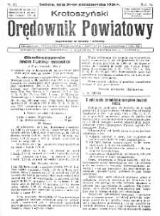 Krotoszyński Orędownik Powiatowy 1931.10.31 R.56 Nr85