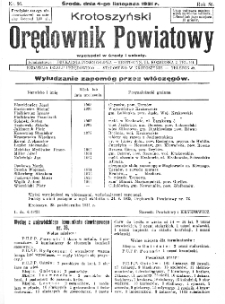 Krotoszyński Orędownik Powiatowy 1931.11.04 R.56 Nr86
