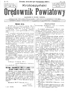 Krotoszyński Orędownik Powiatowy 1931.11.25 R.56 Nr92