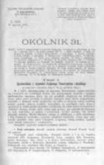 Okólnik. 1898 nr31