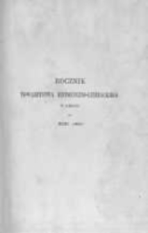 Rocznik Towarzystwa Historyczno-Literackiego w Paryżu. Rok 1869