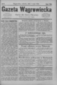 Gazeta Wągrowiecka: pismo dla ziemi pałuckiej 1928.05.01 R.8 Nr52