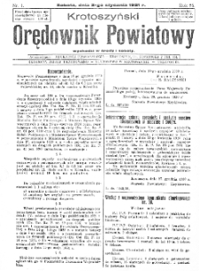Krotoszyński Orędownik Powiatowy 1931.01.03 R.56 Nr1