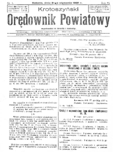 Krotoszyński Orędownik Powiatowy 1931.01.03 R.56 Nr1
