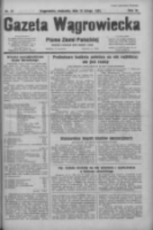 Gazeta Wągrowiecka: pismo ziemi pałuckiej 1931.02.15 R.11 Nr37