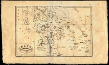 Grecja - 1830 - mapa konturowa