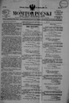 Monitor Polski. Dziennik Urzędowy Rzeczypospolitej Polskiej. 1921.09.20 R.3 nr213