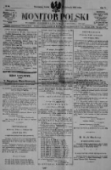 Monitor Polski. Dziennik Urzędowy Rzeczypospolitej Polskiej. 1922.04.19 R.5 nr89
