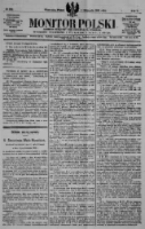 Monitor Polski. Dziennik Urzędowy Rzeczypospolitej Polskiej. 1922.11.03 R.5 nr250