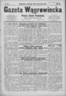 Gazeta Wągrowiecka: pismo ziemi pałuckiej 1931.04.16 R.11 Nr87