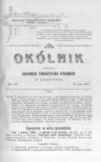 Ok&oacute;lnik. Organ Krajowego Towarzystwa Rybackiego w Krakowie. 1900 nr46