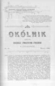 Okólnik. Organ Krajowego Towarzystwa Rybackiego w Krakowie. 1901 nr51