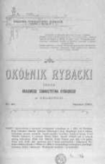 Ok&oacute;lnik Rybacki. Organ Krajowego Towarzystwa Rybackiego w Krakowie. 1903 nr62