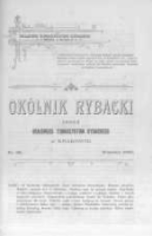 Ok&oacute;lnik Rybacki. Organ Krajowego Towarzystwa Rybackiego w Krakowie. 1903 nr66