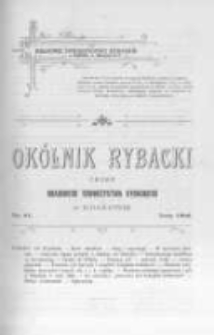 Okólnik Rybacki. Organ Krajowego Towarzystwa Rybackiego w Krakowie. 1906 nr81