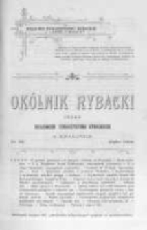 Okólnik Rybacki. Organ Krajowego Towarzystwa Rybackiego w Krakowie. 1906 nr86