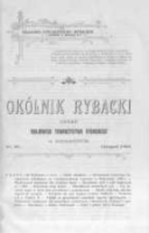 Okólnik Rybacki. Organ Krajowego Towarzystwa Rybackiego w Krakowie. 1906 nr88