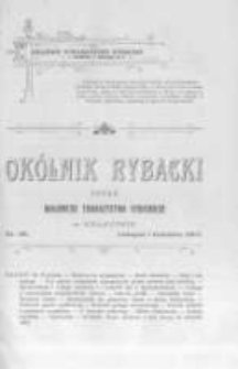 Ok&oacute;lnik Rybacki. Organ Krajowego Towarzystwa Rybackiego w Krakowie. 1907 nr96