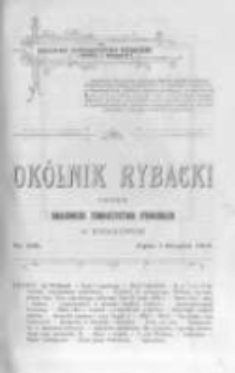 Okólnik Rybacki. Organ Krajowego Towarzystwa Rybackiego w Krakowie. 1908 nr100
