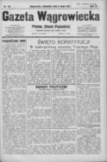 Gazeta Wągrowiecka: pismo ziemi pałuckiej 1931.05.03 R.11 Nr102